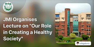 JMI Organises Lecture on "Our Role in Creating a Healthy Society" on March 13